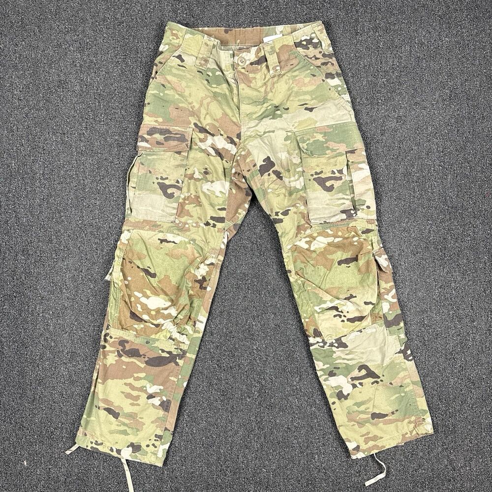 US Army Advanced Combat Pants MultiCam Camouflage Tactical Size Small Short